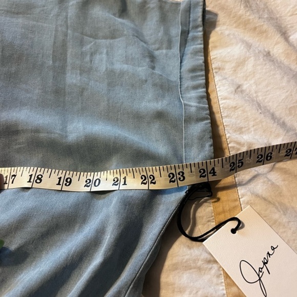 Japna Lycol Denim Soft Jumpsuit Dolman Sleeve Romper One Piece Pant Suit New Lg - Picture 4 of 7